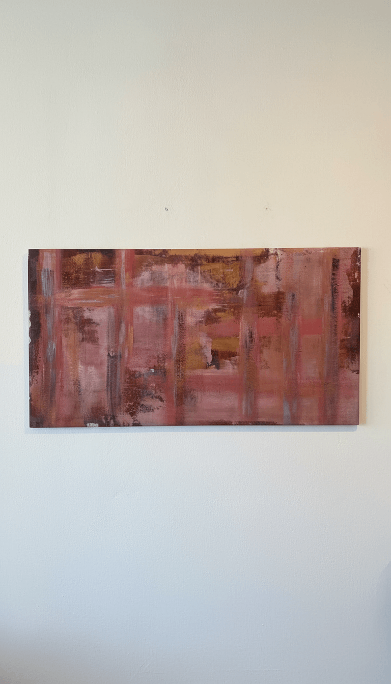 Red Tension IV, 130 x 70 cm