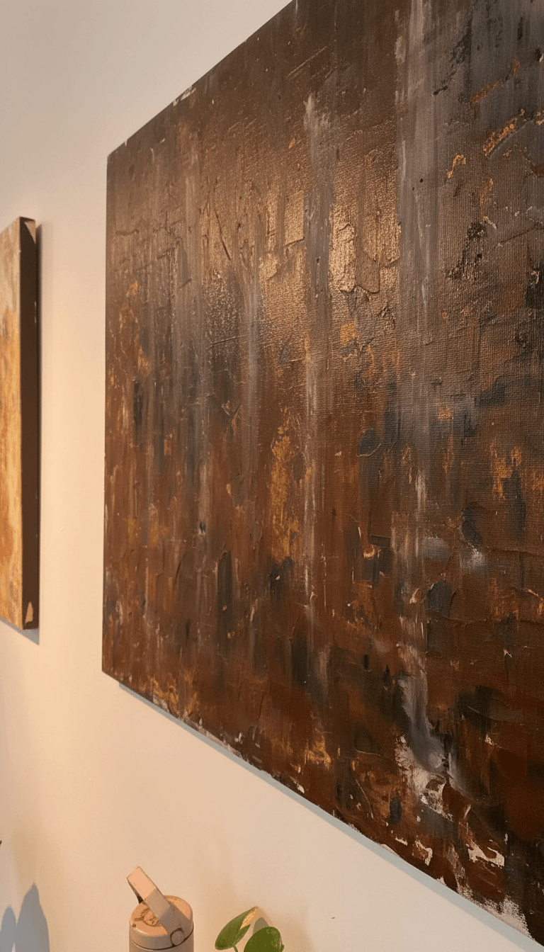 Salty Rust I, close-up texture