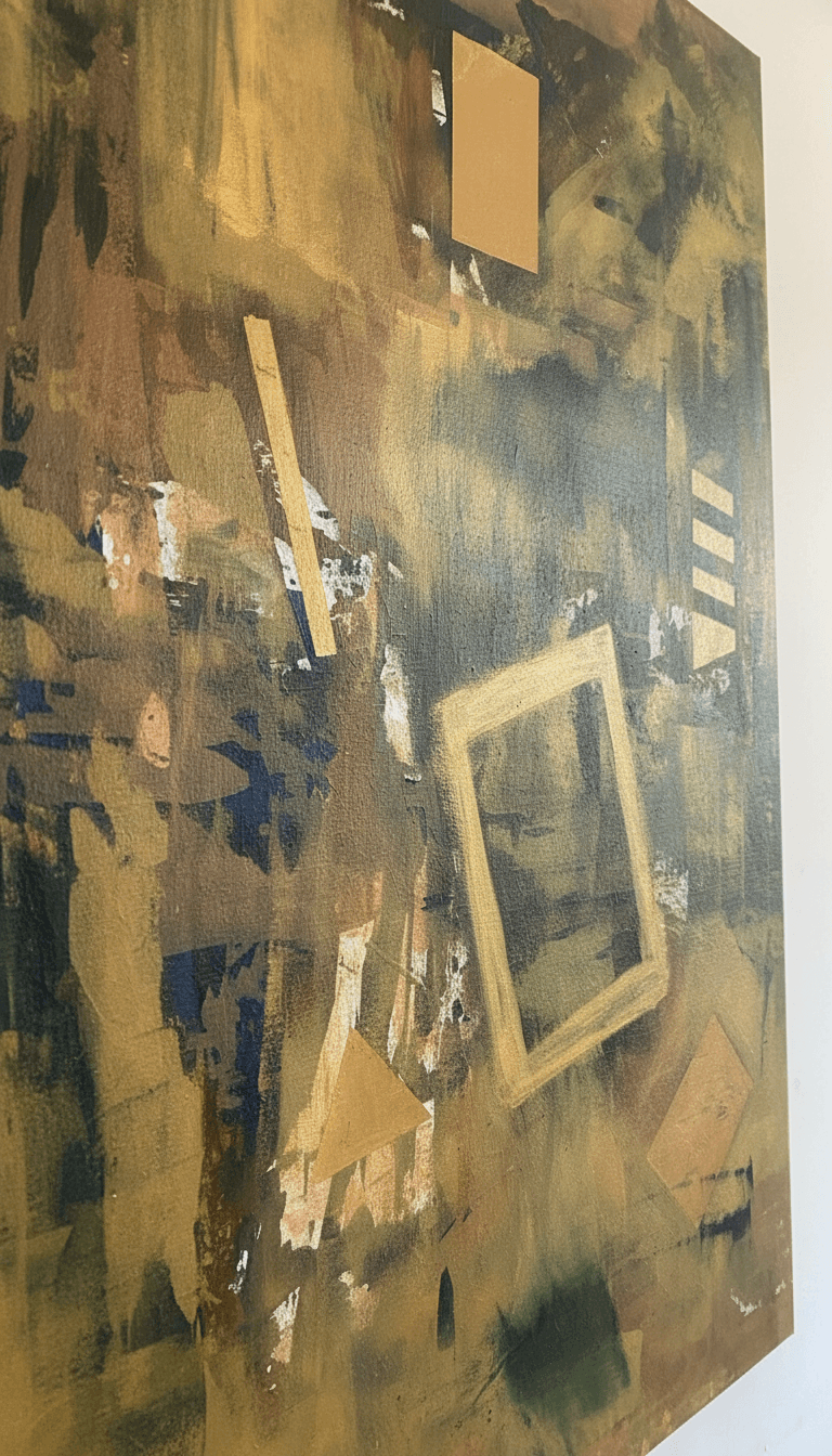 Shifting Ground IV, close-up texture