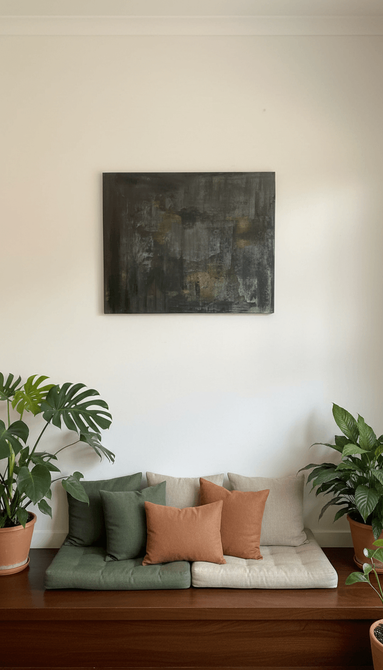 Whispers of Light I in tropical hotel interior