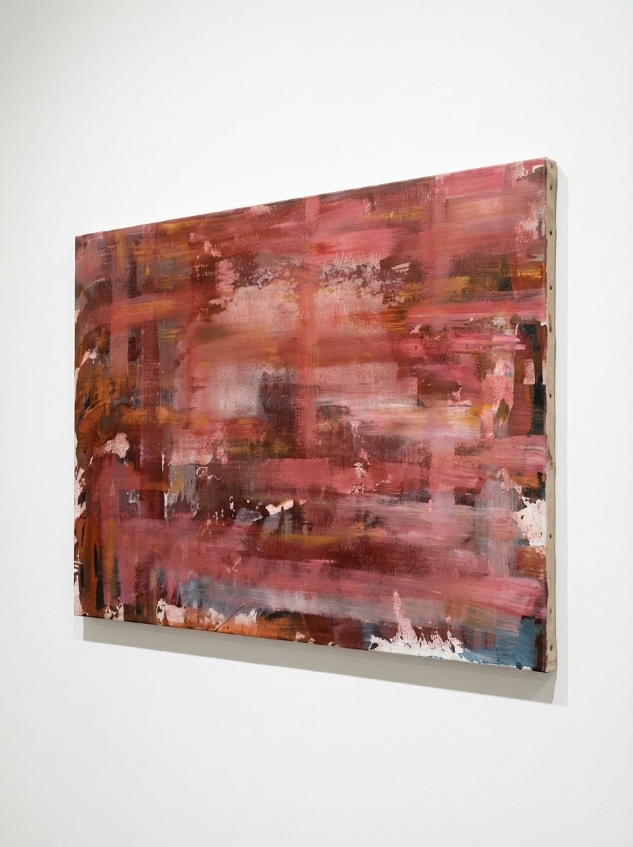 Red Tension I, 100 x 150 cm