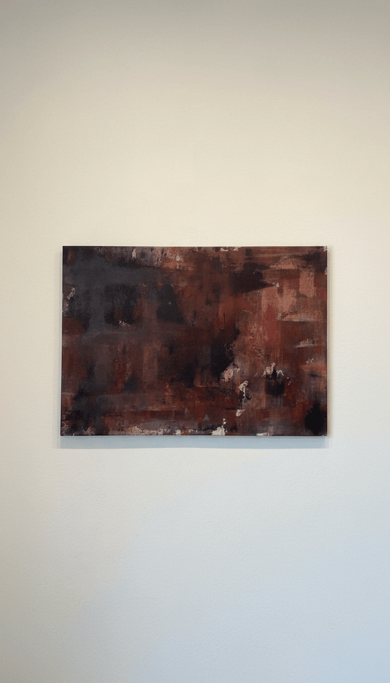 Red Tension V, 70 x 100 cm